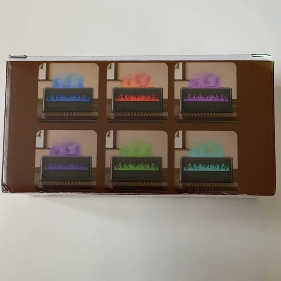 Colourful LED Fireplace Display - Picture 1 of 7